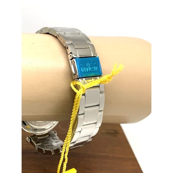 Invicta Women's Watch 28924 Angel Quartz Mother of Pearl Dial Silver Steel 36mm - Picture 11 of 15